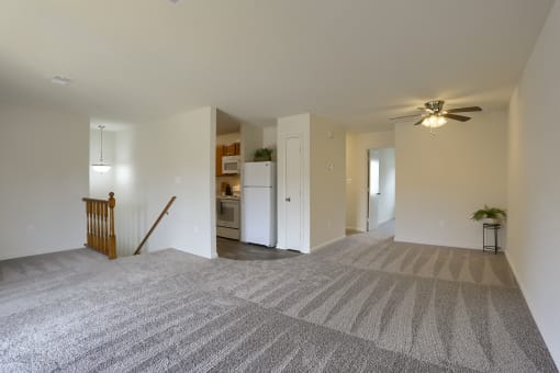 Apartment Living Area | Mechanicsburg Apartments | Mountain View Village