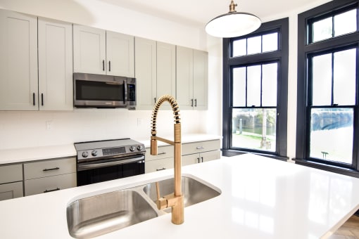 High-End Apartment Kitchen