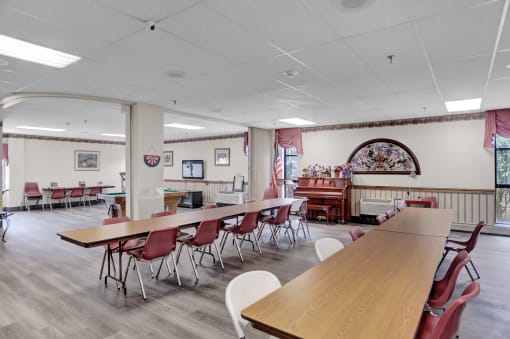Apt Community Room | Sunbury Apartments | River Front Apartments