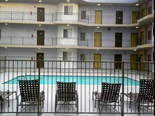 Pool deck