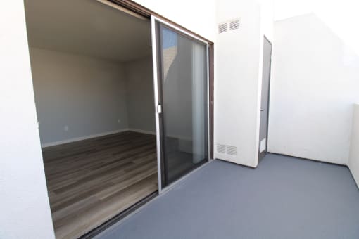 Bedroom from balcony view