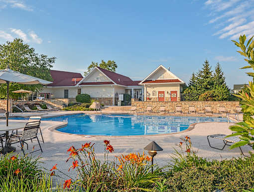 Pool View at The Marlowe, Indiana