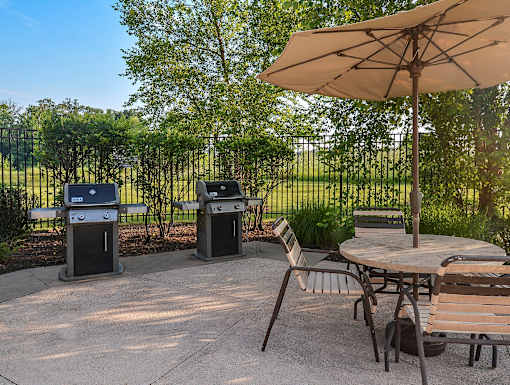 BBQ Area at The Marlowe, Fort Wayne, IN
