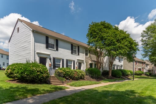 The Village at Horsepen townhome apartment exterior