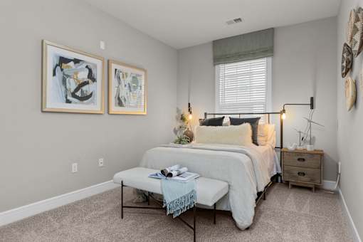 Bedroom at Merion at Cross Keys Apartments, California, 08094
