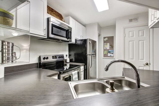 Kitchen Sink at Timberwalk at Mandarin Apartment Homes, Jacksonville