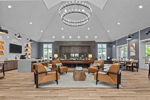 Community Lounge at Merion Marlton Apartment Homes, Marlton, New Jersey
