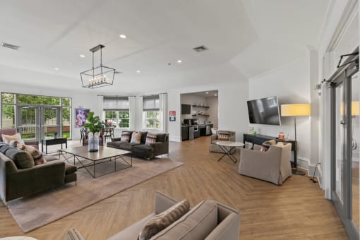 Community Room  at The Austin Apartment Homes, New Jersey