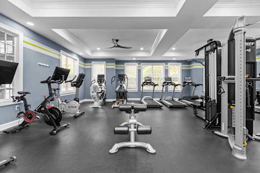 Gym at Merion Milford Apartment Homes, Milford, CT, 06460