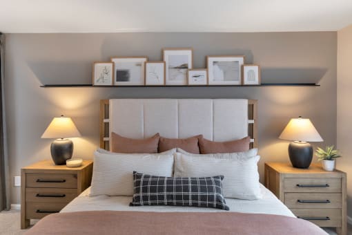 Master Bedroom at The Austin Apartment Homes, New Jersey