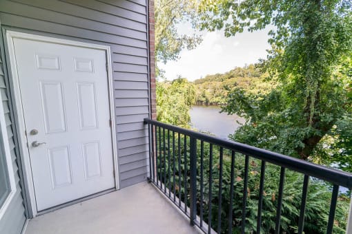 Spacious Balcony at Merion Riverwalk Apartment Homes, Connecticut, 06484