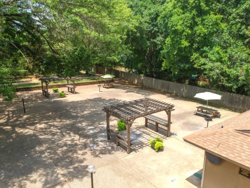 Cabana with picnic area  at Eastwood, Texas, 75701
