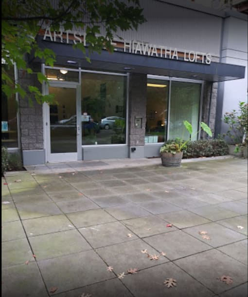 A storefront with the name "HAWAITHA LOFTS" on the top.