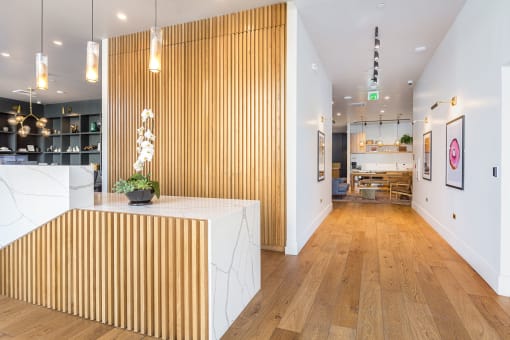 Wood Inspired Plank Flooring at Mariposa on 3rd, Los Angeles, 90004