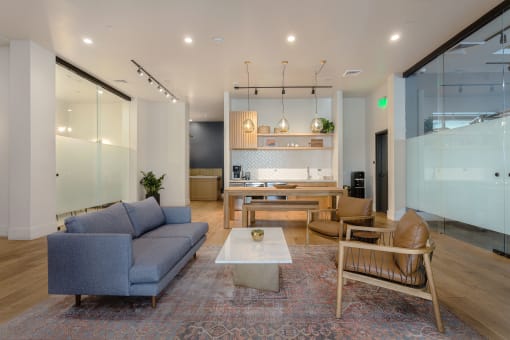 Coffee Bar Lounge at Mariposa on 3rd, Los Angeles, CA, 90004