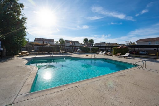 Pool View at The Canyons at Santa Clarita, Newhall