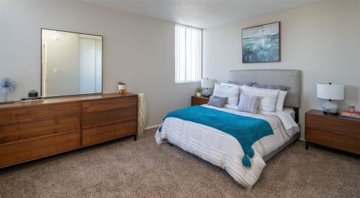 Bedroom Interior at Via Oxnard, California