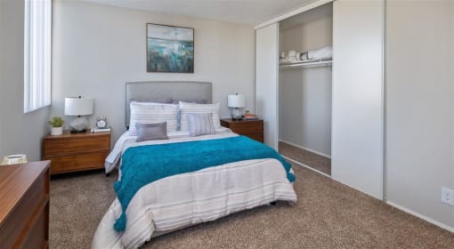 Bedroom With Closet at Via Oxnard, Oxnard