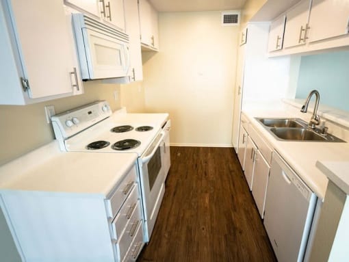 Stainless Steel Sink With Faucet In Kitchen at The Canyons at Santa Clarita, Newhall, CA, 91321