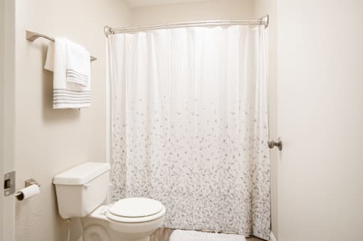 Bathroom with Bathtub at Arbor Park Apartments, Jackson, MS, 39209