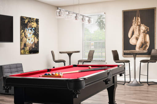 Pool table at Arbor Park Apartments, Jackson, MS, 39209