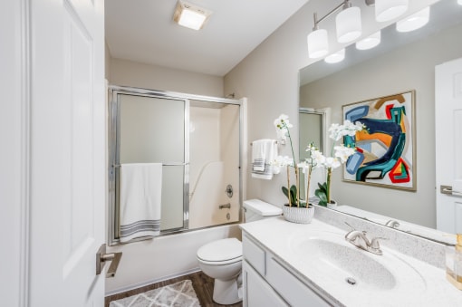 Bathroom interior at The Retreat of Maumelle, North Little Rock, 72113