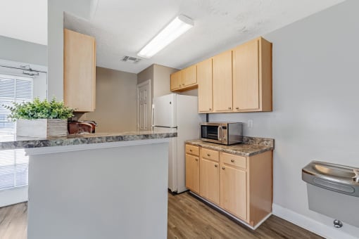 Kitchen at Bay Crossings  Apartments, Bay St. Louis, MS, 39520