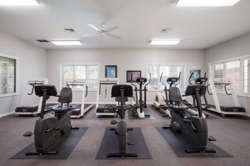 Fitness center area at Valley View Estates, Council Bluffs, 51503