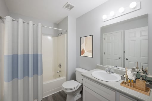 Bathroom at Valley View Estates, Council Bluffs, Iowa