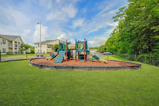 Playground Area at Bay Crossings  Apartments, Bay St. Louis, MS, 39520