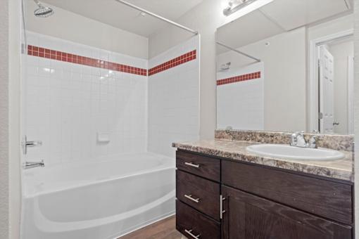 Secondary Bathroom at Crescent Apartment Homes, Lenexa, KS, 66219