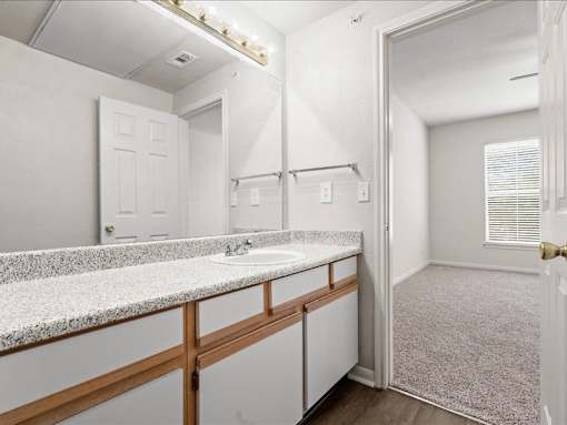 Bathroom at Crescent Apartment Homes, Lenexa, KS, 66219