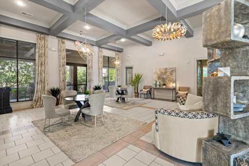 Community Clubhouse at Stonepost Crossing Apartments, Overland Park, KS, 66213