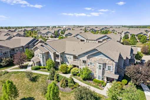 furnished exterior at Stonepost Crossing Apartments, Overland Park, KS