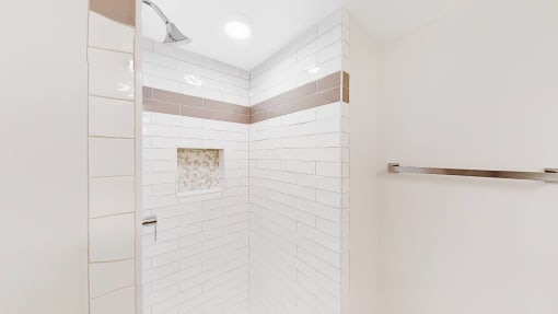 Image of a Renovated Bathroom | Key Blvd Apartments | Affordable Arlington VA Apartments