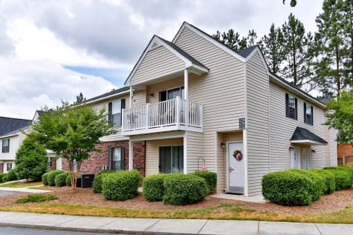 our apartments offer a balcony for residents to enjoy
