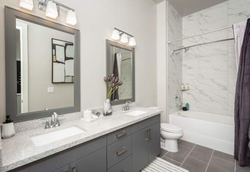 his and her sinks for master bathroom