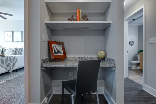 fort worth apartments for rent with built in desks