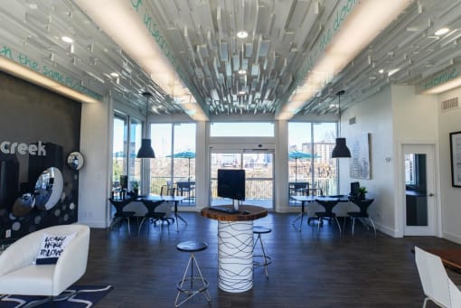Front desk office lobby