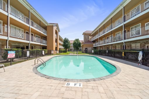 our apartments offer a swimming pool