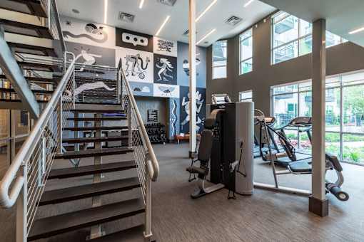 fitness center in our luxury west dallas apartments