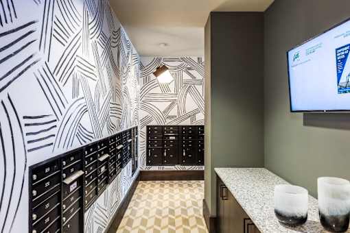 mailboxes in our luxury west dallas apartments