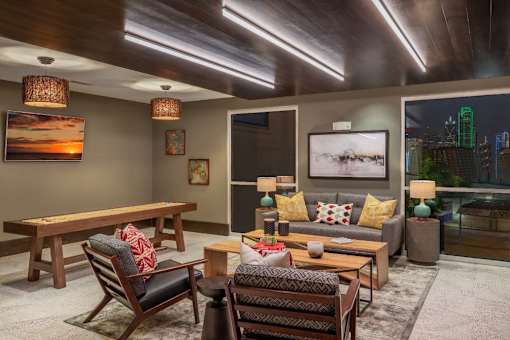 gameroom in our luxury west dallas apartments
