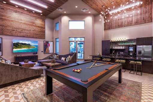 clubhouse in our luxury west dallas apartments