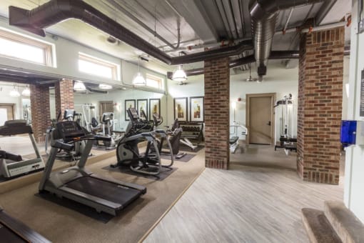 gym amenity in fort worth apartments