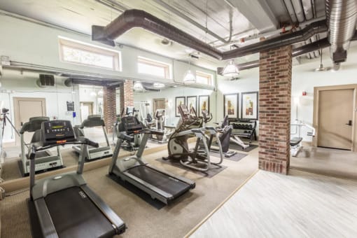 gym amenity in fort worth apartments