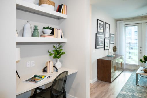 small office desk for student and children doing homework