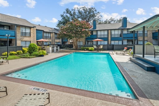 our apartments at the district feature a swimming pool
