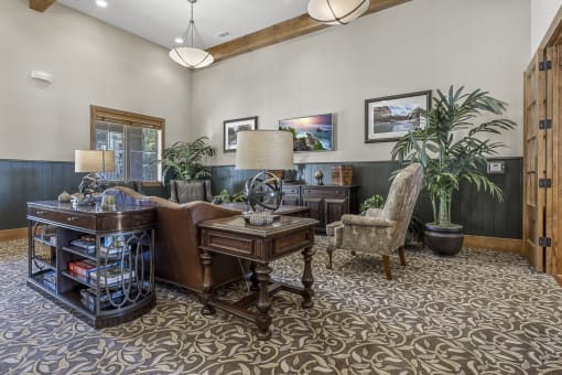 resident lounge in san antonio apartments