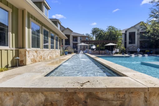 swimming pool in san antonio apartments